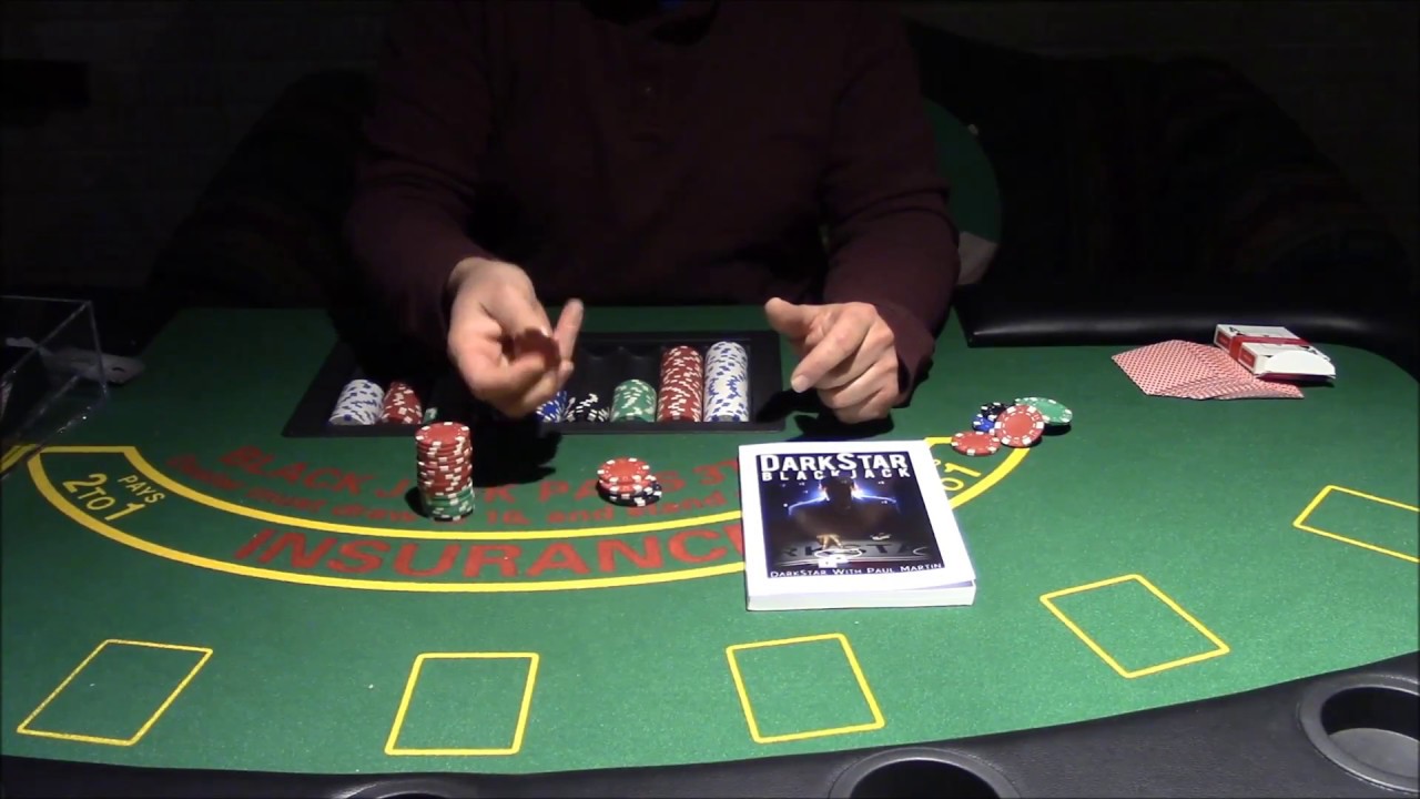 Online blackjack table in a casino setting