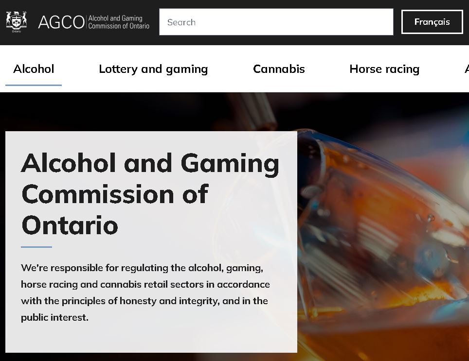 Ontario gaming imagery representing regulated online gambling