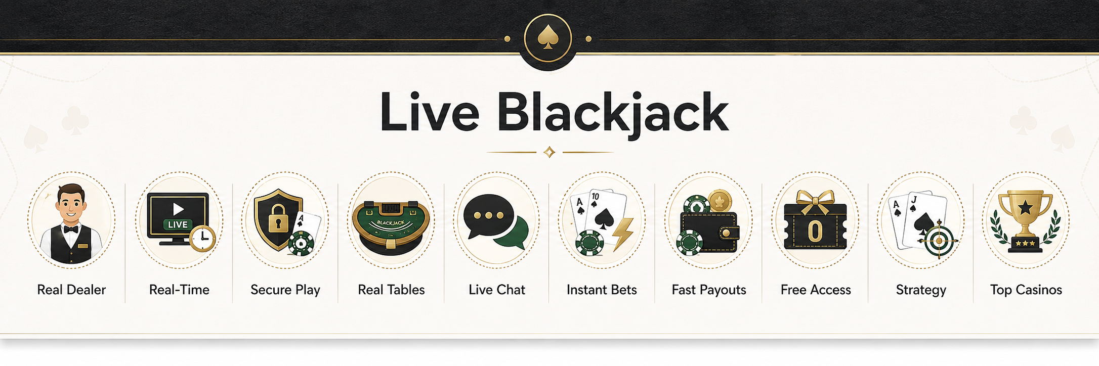 Live online blackjack